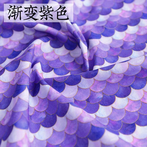 130cm * 50cm rybia łuska tkanina bawełniana Wykonany ręcznie diy bawełna płócienna torba obrus odzież bawełniana odzież dziecięca kreskówka tkanina: B