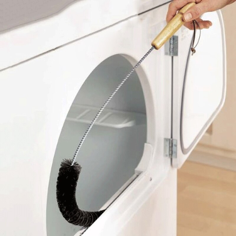 Washing Machine Cleaning Lint Brush Cleaner Clothes Dryer Gas Electric Fire Prevention Exhaust Household Cleaning Tools WWO66