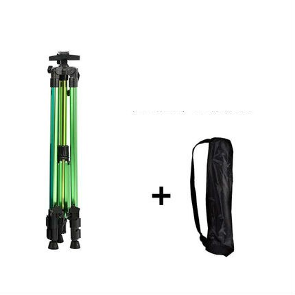 Aluminum Easel Portable Art Painting Shelf Collapsible Telescopic Iron Hand-painted Sketch Oil Painting Multi-function Tripod: green