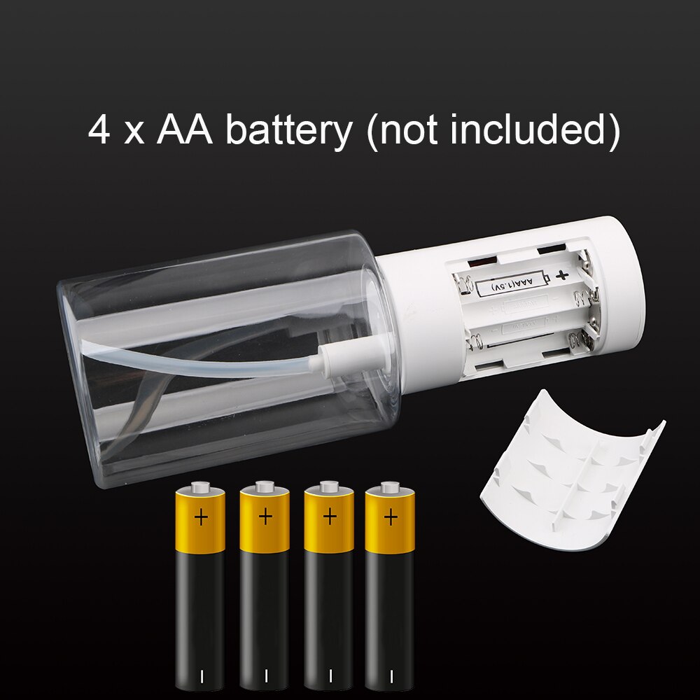 Hilife berøringsfri skum væske dispenser smart sensor automatisk håndvask sæbe dispenser til køkken badeværelse 350ml