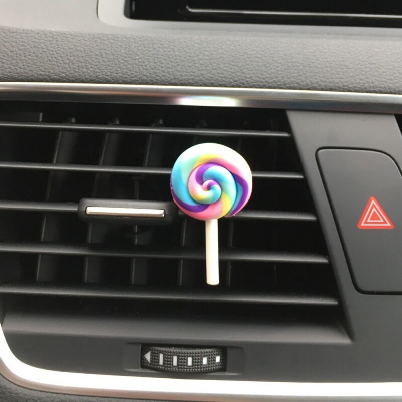 Bil luftfrisker sød luftudtag ornament til dame/pige auto parfume bil tilbehør bil-styling solid duft: Stil b