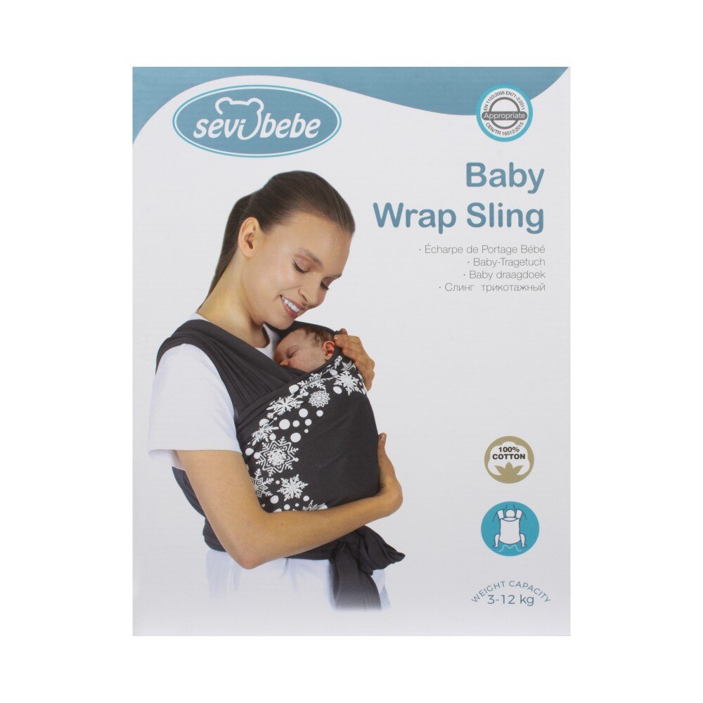 Navy blue Color Baby Carriage Shawl