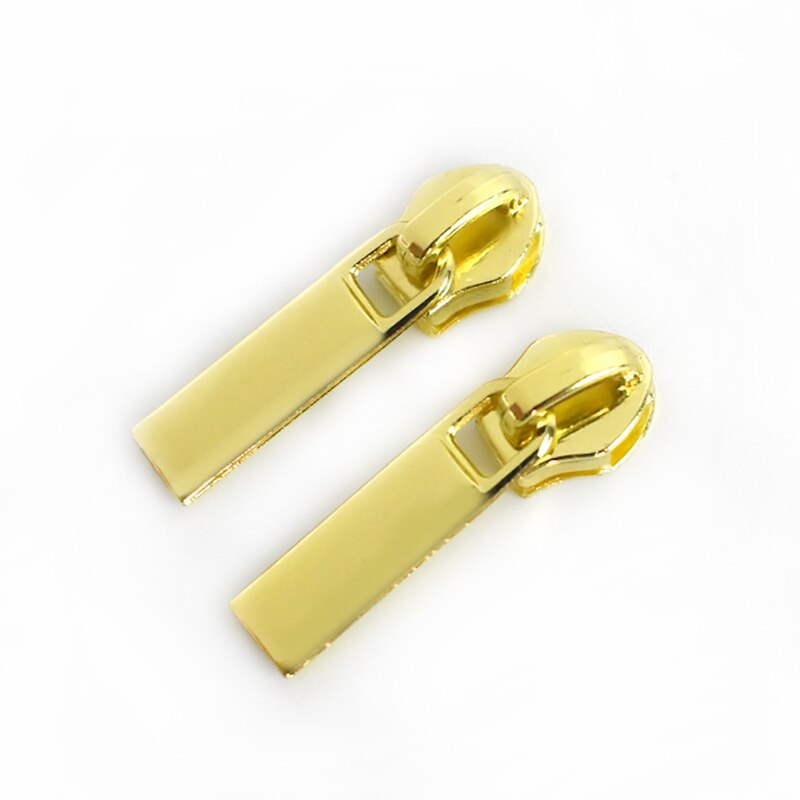 30 sztuk Meetee 6/8mm suwaki Zipper dla 3 #5 # nylonowe zamki błyskawiczne dół kurtki kieszeń Zip głowy torba zamki zestawy naprawcze DIY akcesoria: PaleLightGold-No3