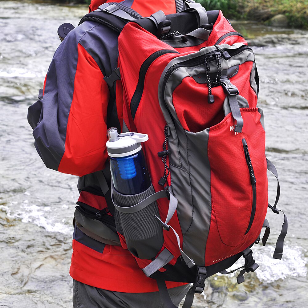 Filtro de reemplazo para botella de agua, purificador de agua para exteriores, emergencia, Camping, senderismo, gran capacidad de purificación de agua