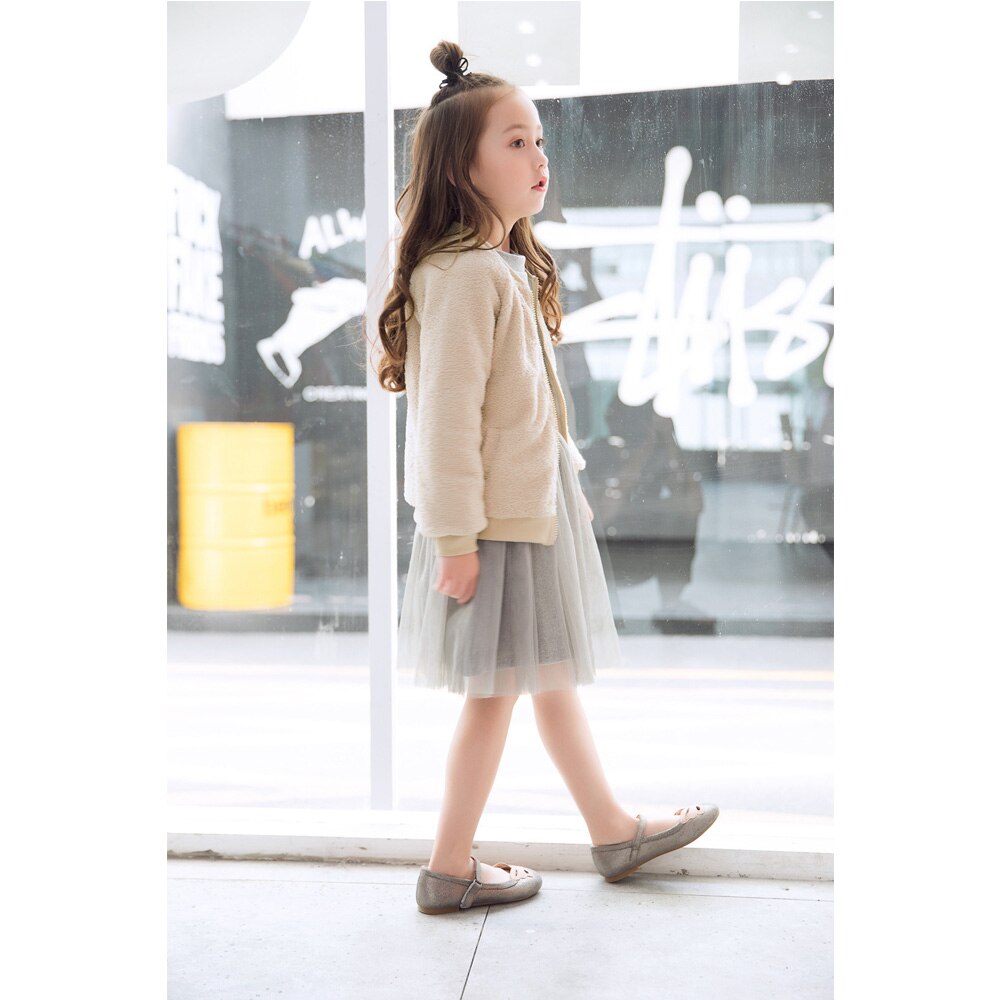 Kinderblouse baby peuter meisjeskleding schattige fleece winter warme jas bovenkleding mantel jas kinderen schattige jas rits