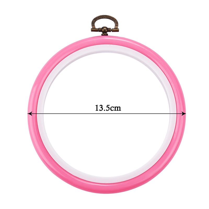 Plastic Square Embroidery Hoops Cross Stitch Hoop Ring DIY Needlecraft Cross Stitch Loop Hand Household Sewing Tools 5 Sizes: 17