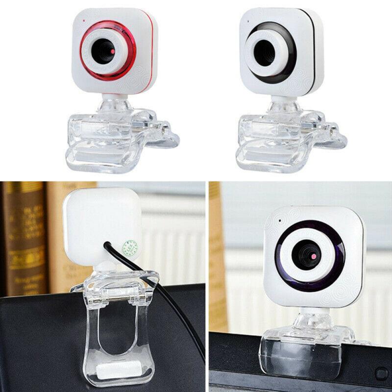 USB 640x480 Camera Webcam Clip Web Cam With Microphone For PC Computer High Definition Output Suitable for Video Conferences