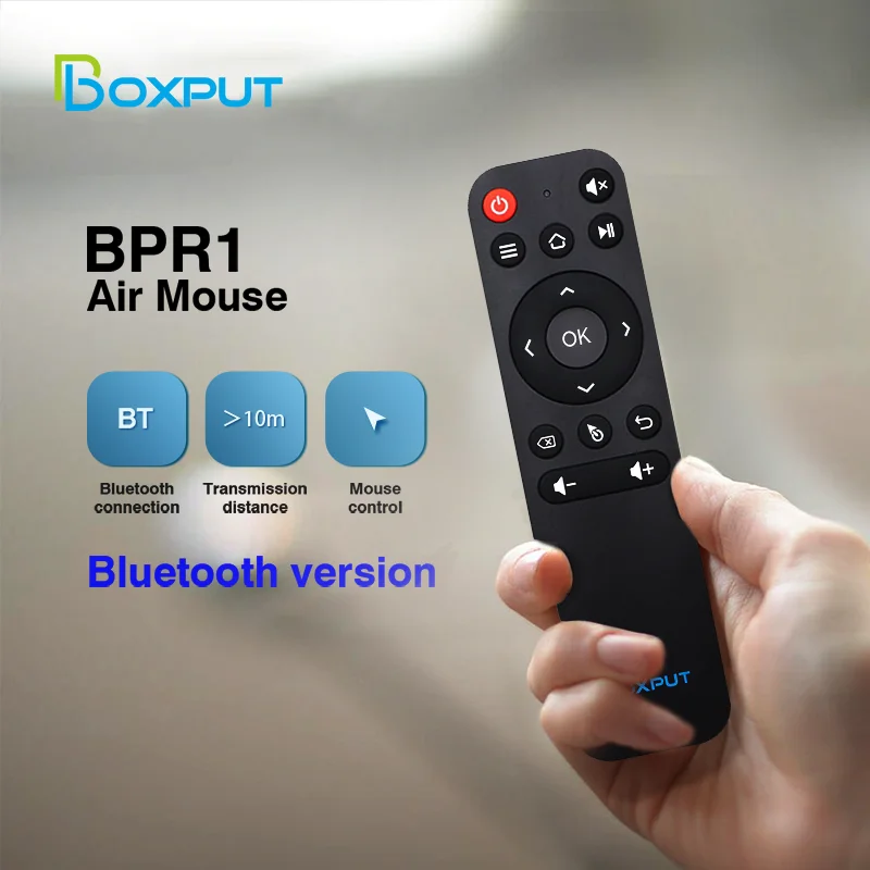 BT BPR1 BPR1S BLE 5.0 Air Mouse Remote Control Gyroscope dla Androida Smart TV Stick TV Box H96 MAX X96 MAX Plus Set Top Box /PC