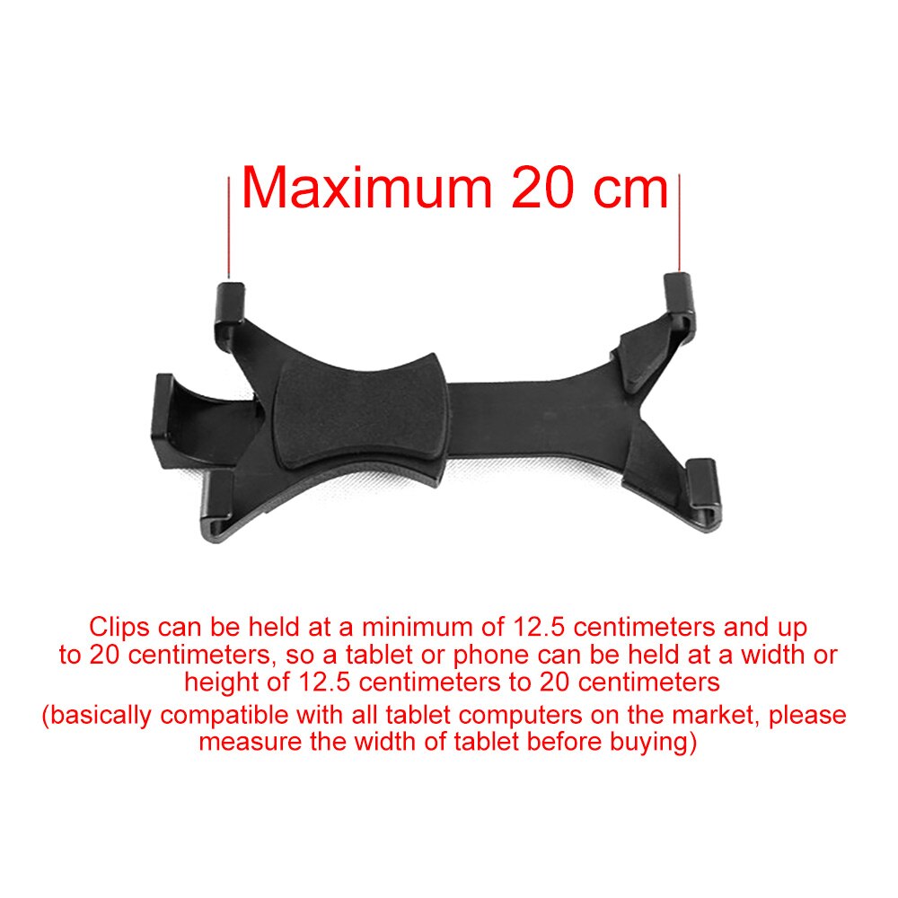 Multifunction Universal Adjustable Plastic Tablet Tripod Mount Holder Clip proof For IPad Clamp 1/4" Thread Adapter Tablet