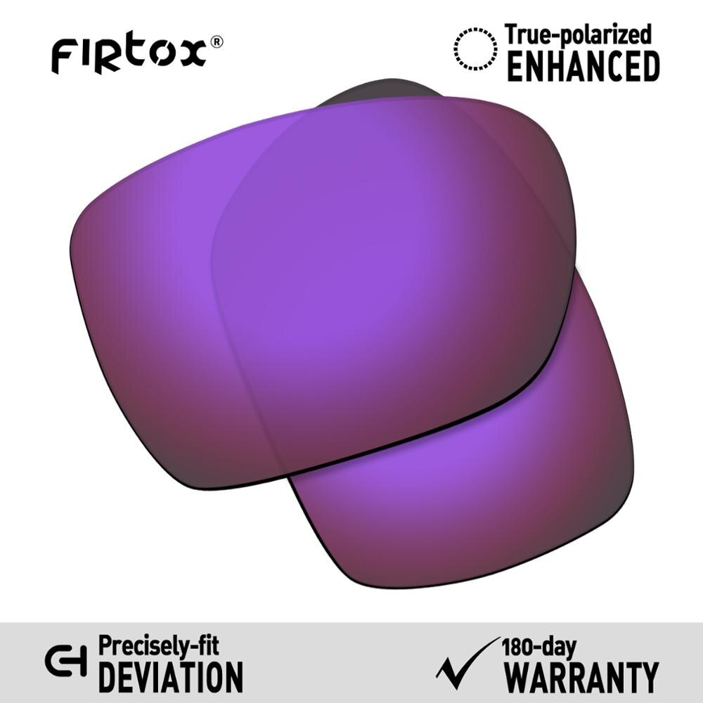 Firtox True UV400 Polarized Lenses Replacement for-Oakley Deviation OO4061 Sunglasses (Compatiable Lens Only) - Multiple Colors: Purple-Polarized