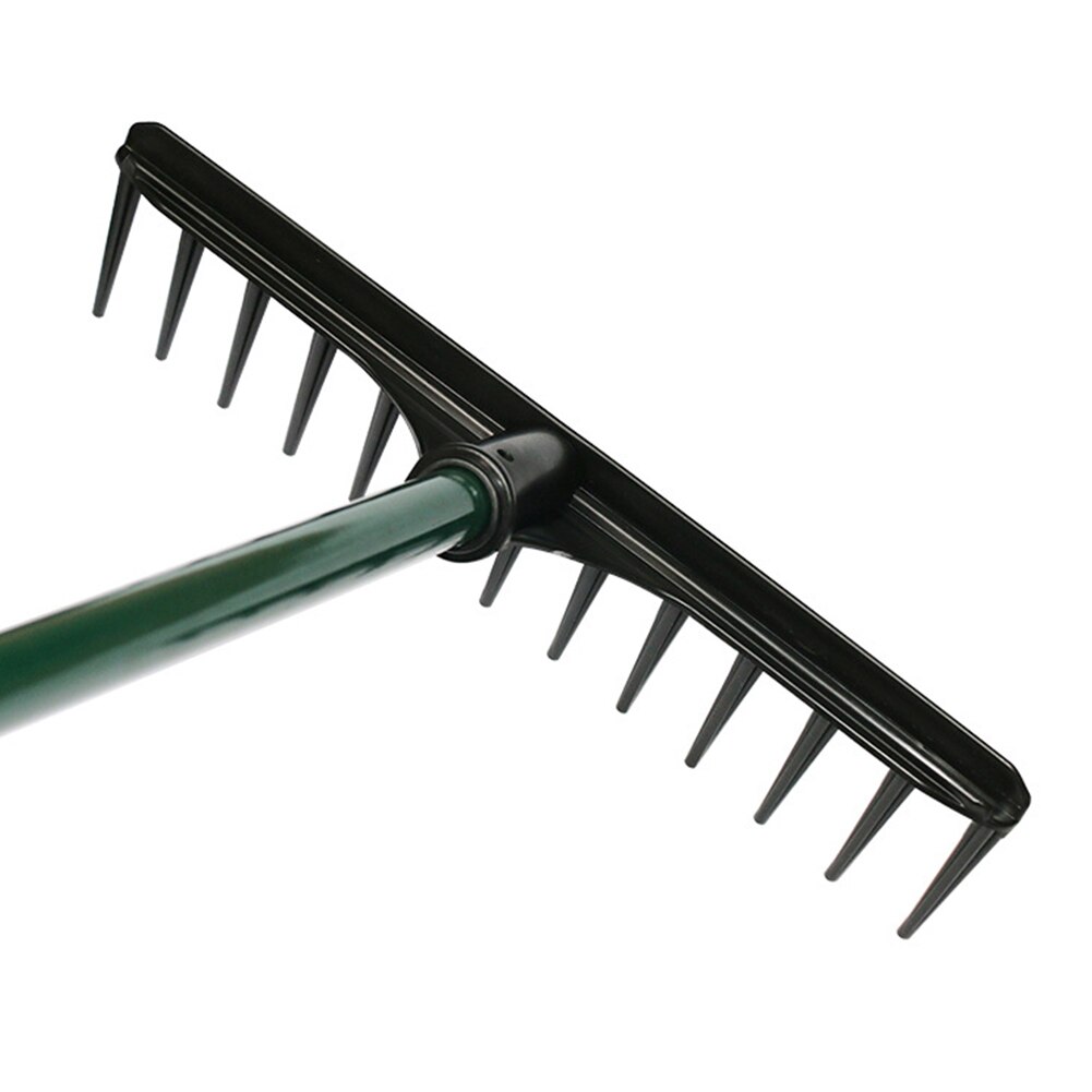 Single Side Portable Personal Use Club Golf Rake Retrieve Ball Glass Fiber Bunker Lightweight Easy Install Gardening Tools