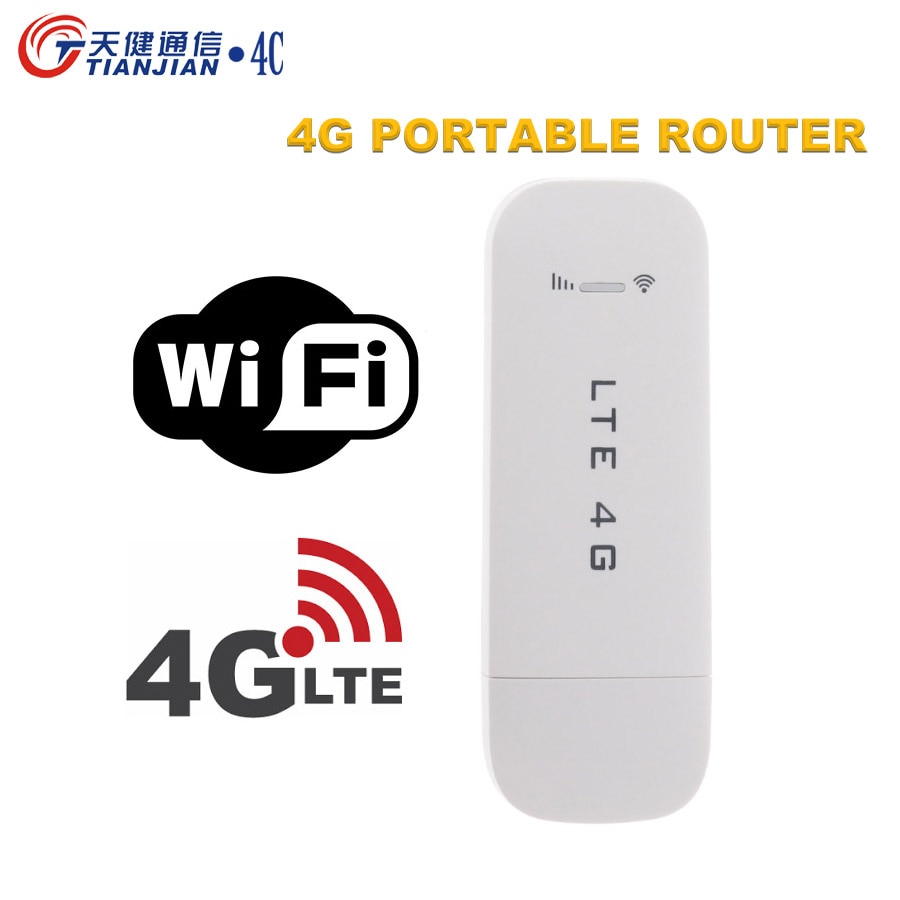 TIANJIE 4G USB wifi modem sieci klucz uniwersalny odblokowany 4G lte modem usb wifi 4G karty sieciowe kij z gniazdo karty sim