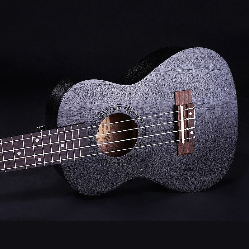 Mcool Diduo Sopraan Ukulele Black 21 Inch 4 Strings Ukelele Goedkope Hawaii Mini Gitaar Mahonie Hout