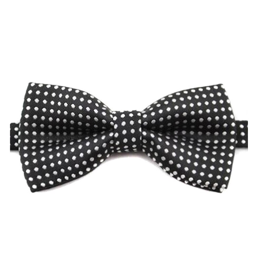 Formal Children's bow tie Polyester solid color Butterfly Wedding Party Dot Necktie Kid Suit Tuxedo Dicky Pet Bow Tie