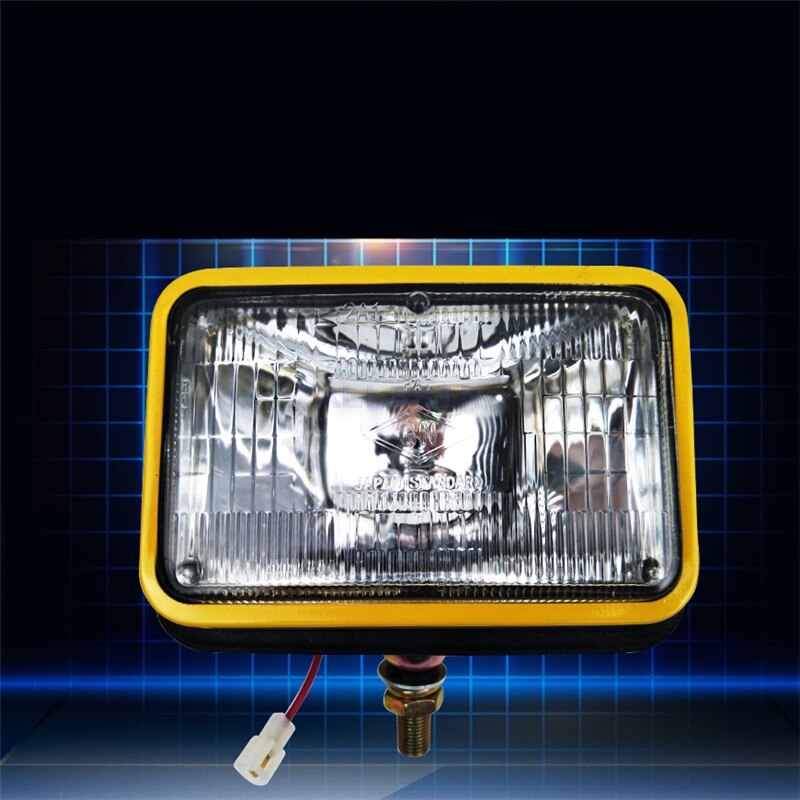 For SANY SY CATERPILLAR CAT KOMATSU PC 12V 24V iron case Main boom headlight H4 H3 Wick Boom Light excavator accessories