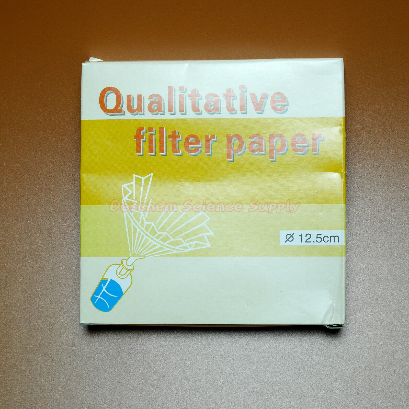 125 Mm 15-20 Μm Kwalitatieve Filter Papier Od = 12.5 Cm Snelheid Medium 100 Stks/partij