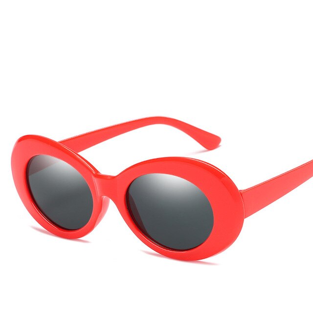 Classic clout goggle kurt cobain briller ovale damer solbriller vintage retro solbriller kvinders  uv400 gafas de sol: 1
