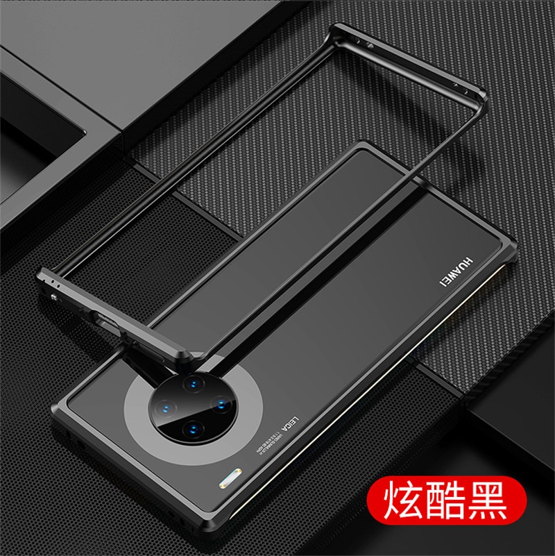Metal kofanger cover til huawei mate 30 pro mate 20 pro ultra tynd aluminium ramme cover cover til huawei mate 20 pro mate 30 kofanger