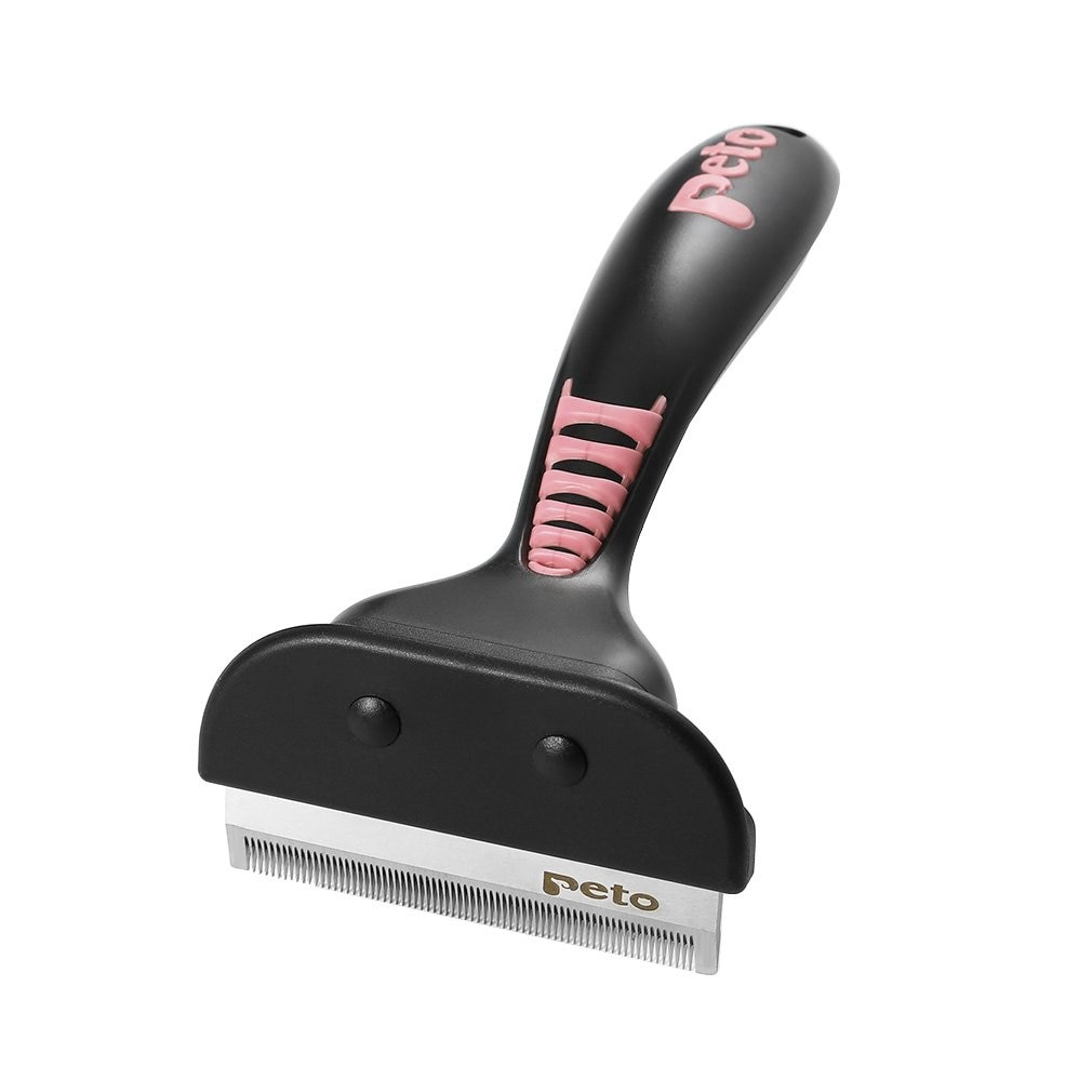 Professionele Huisdier Vervaagde Haar Kam Honden Katten Ontharing Kam Borstels Pet Grooming Gereedschap met antislip Handvat Huisdier levert
