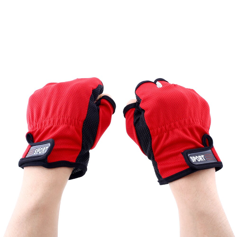 1 Pair ANTI-SLIP 3 Low Fingers Cut Fishing Gloves Gear Skidproof Protect