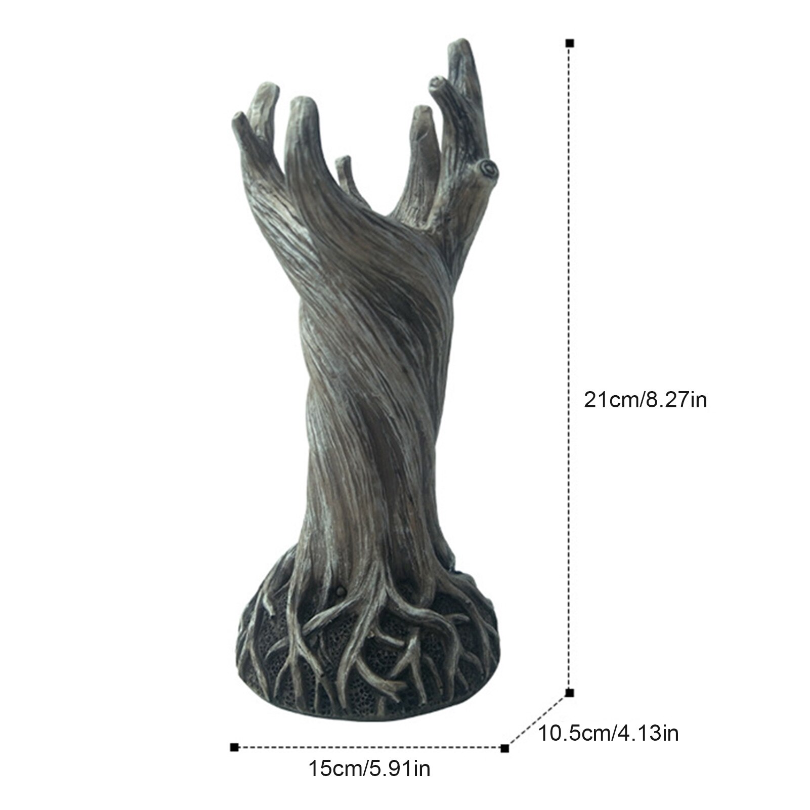 Nordic Tree Trunk Shape Flower Vase Home Decor Flower Holder Centerpiece Arts Flower Pot Modern Flower Vase Ornaments