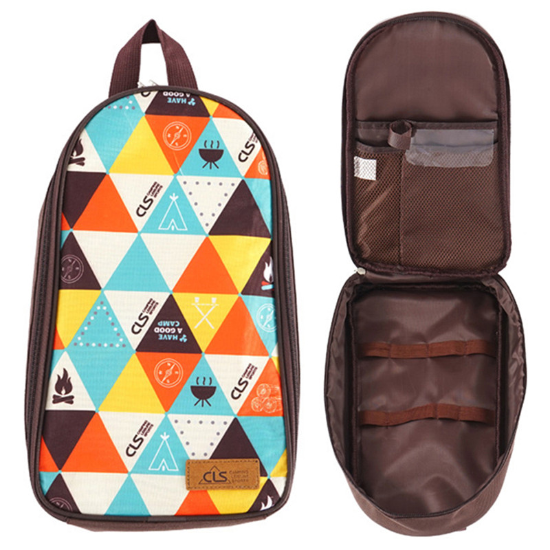 National Style Camp Kitchen Utensil Organizer Travel BBQ Cookware Utensils Kit Cutting Board|Rice Paddle|Tongs|Scissors