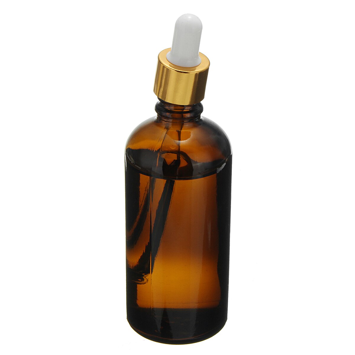 Rav glasflaske med dropper flydende reagens pipette flaske øjendråber aromaterapi opbevaringsglas flasker 30/50/100 ml