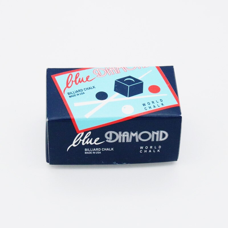 Diamond blue 2pcs/box pool snooker cue stick chalk billiard chalk for