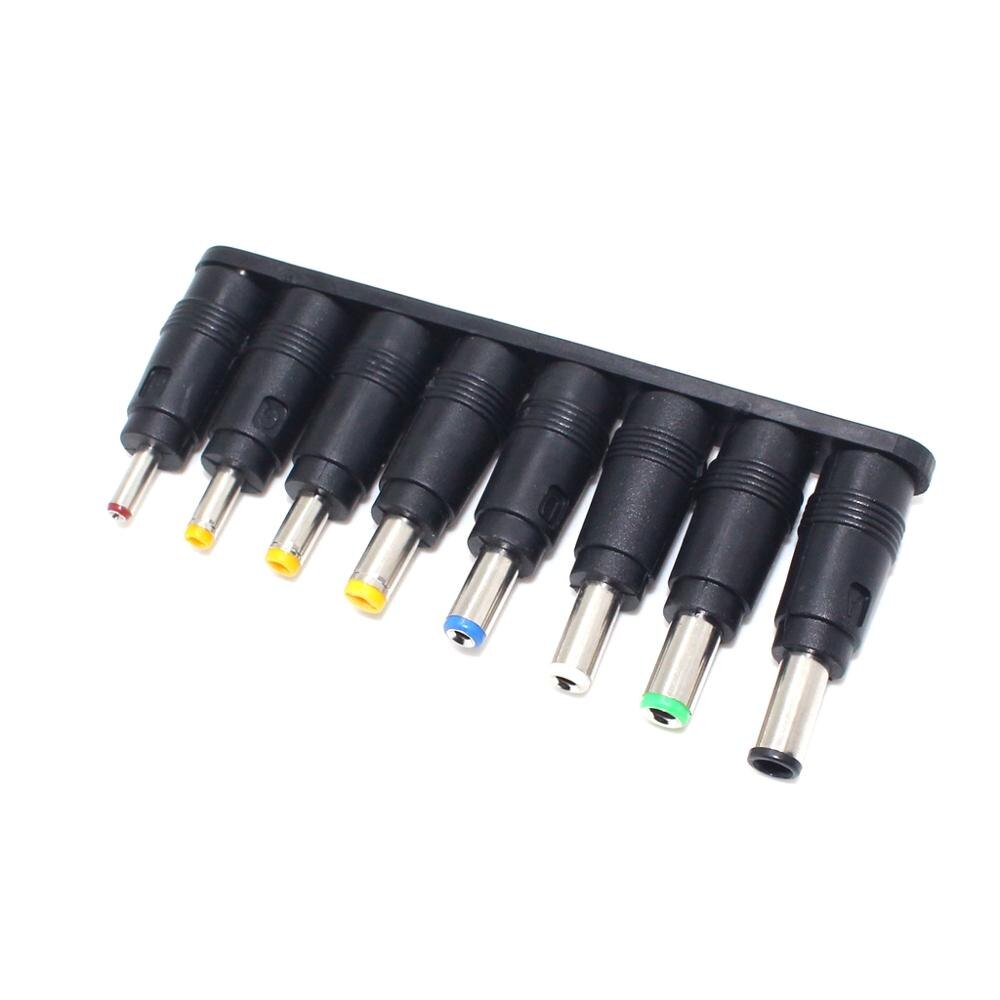 8pcs/Set 5.5x2.1mm Universal Male Jack connector For DC Plug AC Power Adapter Computer Cables Connectors Notebook Laptop