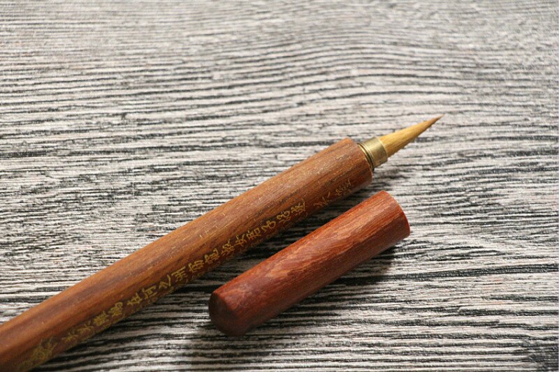 Pen-Stijl Wezel Haar Borstel Pen Kleine Reguliere Script Schrijven Borstel Voor Kopiëren Geschriften Chinese Kalligrafie Schilderij Borstels