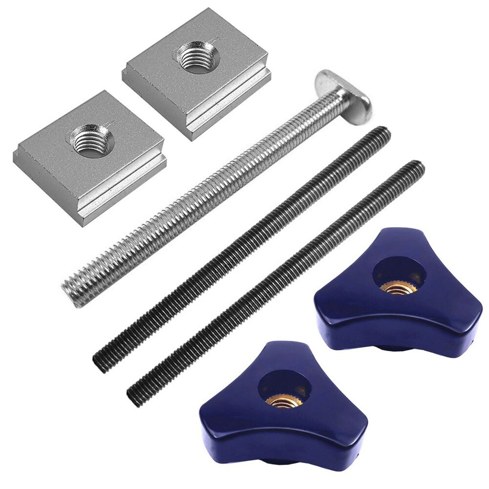 Varilla roscada de tuerca M8 de M6, deslizador en T de aleación de aluminio, bricolaje, accesorios de herramientas para carpintería, accesorios prácticos para el hogar