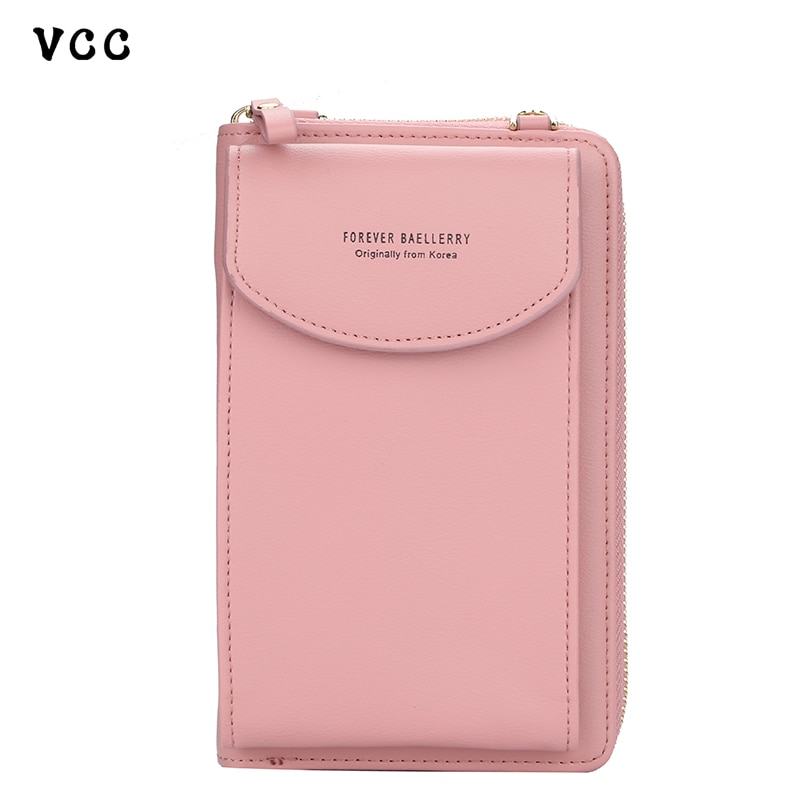 Vrouwen Portemonnee Beroemde Mobiele Telefoon Tassen Grote Kaarthouders Handtas Purse Clutch Messenger Schouder Lange Bandjes