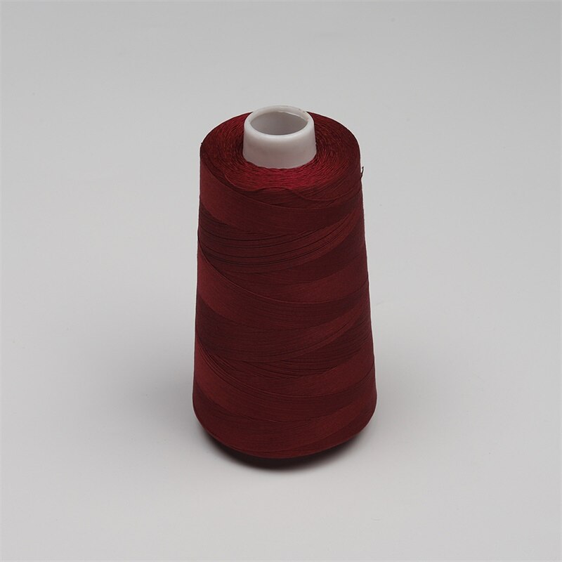 Gemerceriseerde En Geschroeide 40 S/3 2500M Katoen Quilten Draad 40WT Alle Purpose Naaien Gemaakt Van 100% Egyptisch lange Fibre Katoen: Burgandy 410