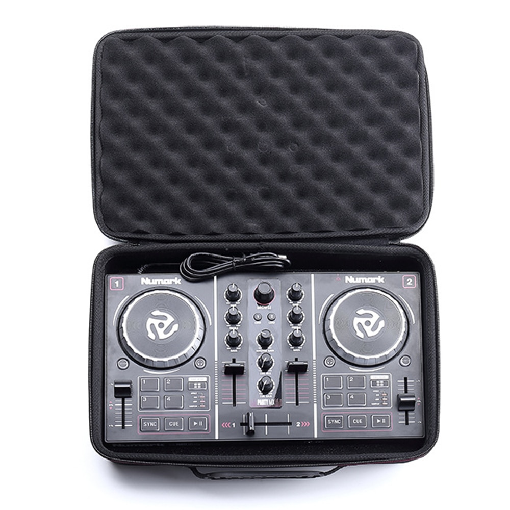 Newest Hard Explosion-proof Cover Bag Case for Numark Party Mix | Starter DJ Controller - Travel Protective Carrying Storage Box