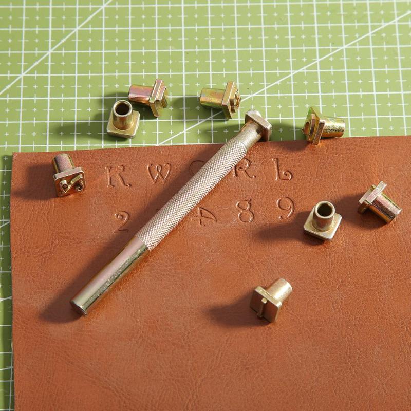 36 Stamps Carbon Steel Letters Numbers Leather Stamping Set Leather Marking Tools Metal Stamp Set Leather Tools Leathercraft