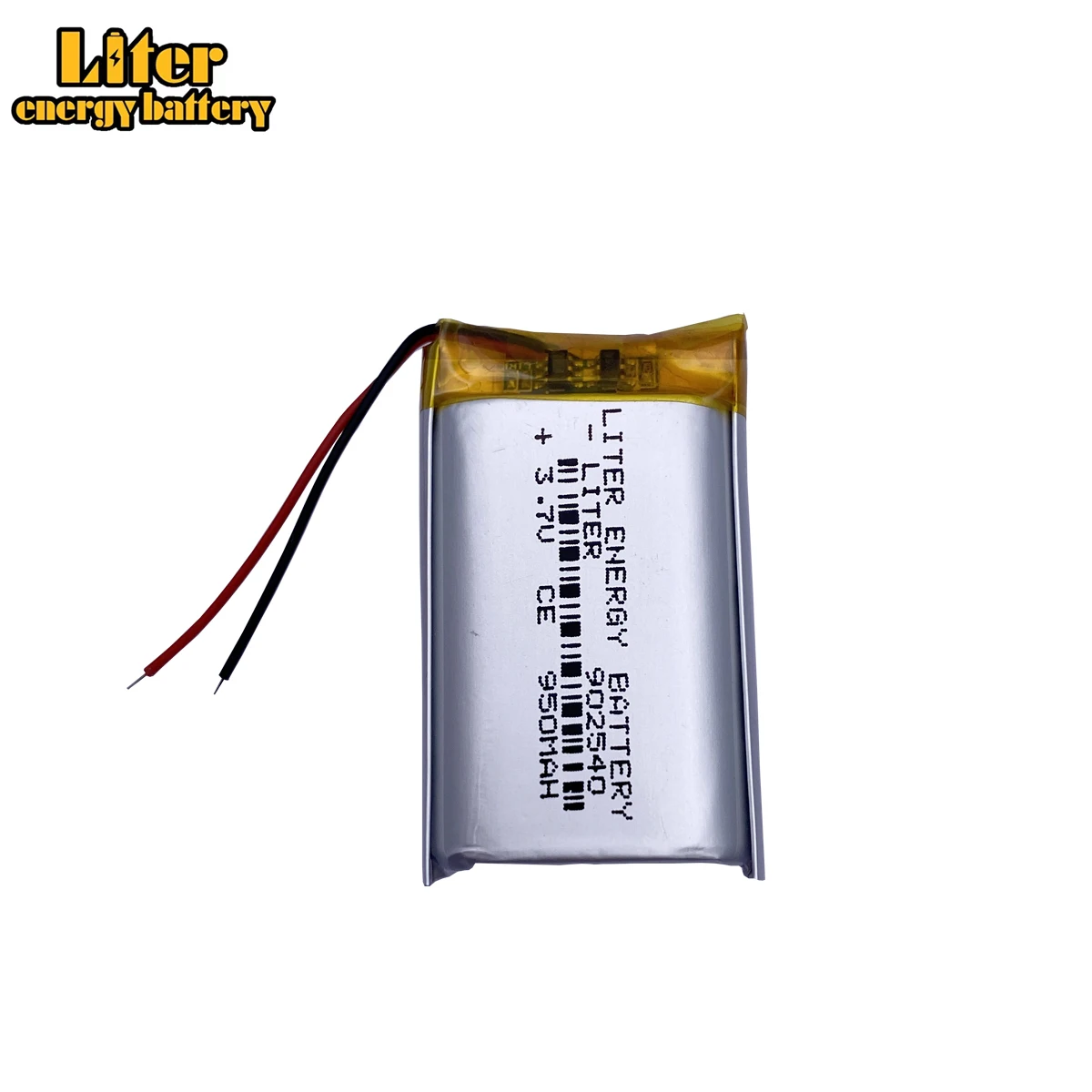 3.7V Lithium Polymer Li-Po li ion Rechargeable Battery 902525 Lipo cells For Electrograph Bluetooth speaker: YELLOW