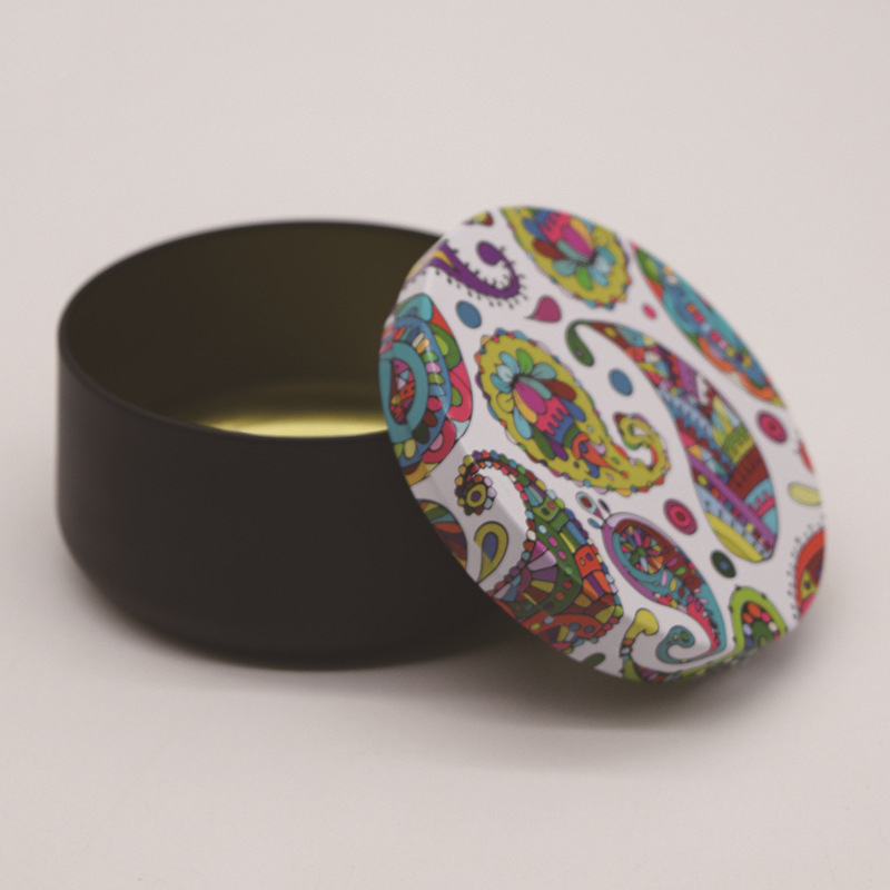 HJYDGJ 15 stuks lege kaarsendozen met deksel, lege potjes voor het maken van kaarsen, handwerk, sieraden