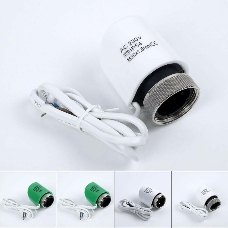 230V 2W Home Normally Open Close Radiator Thermostat Practical PC Accessories Electric Thermal Actuator For Underfloor Heating