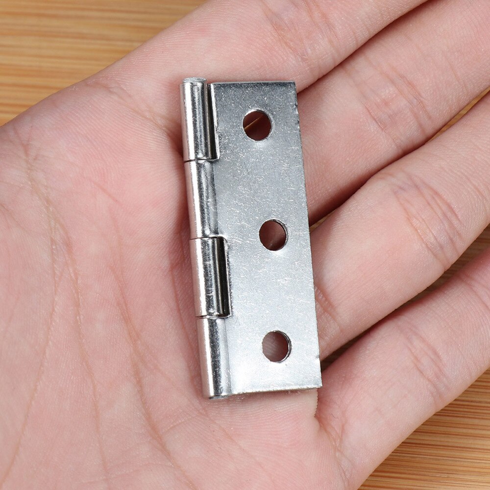 20pcs Door Hinge Useful Durable Premium Furniture Hinge Stainless Steel Hinges for Furniture
