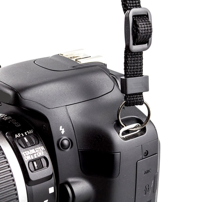 Mayitr 1pc sort kamera skulderbælte justerbar elastisk neopren halsrem bælte til canon nikon sony pentax dslr kamera stropper