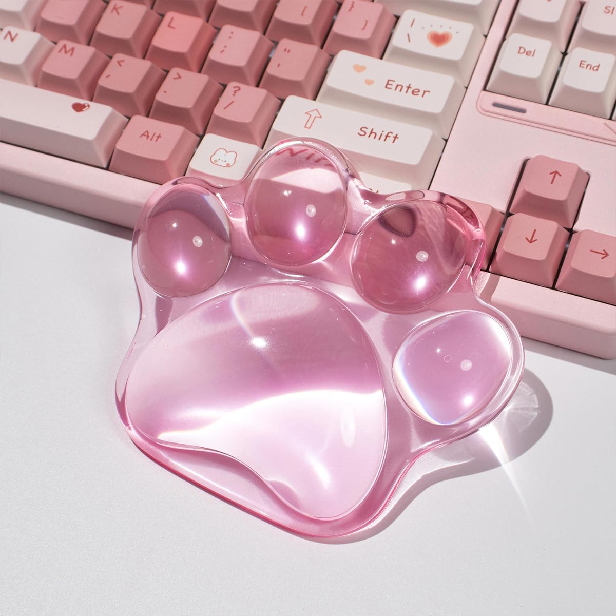 Cat Paw Mouse Wrist Rest Ergonomic Wrist Cushion Mouse Wrist Hand Cushion Soft For Office Home Desk Computer Mouse