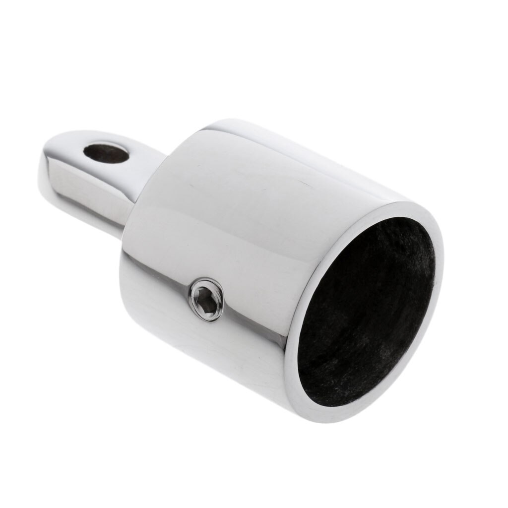 Auge Ende Kappe Bimini oben passend zu Stiefel Hardware- 1 ''25mm-Marine Klasse 316 edelstahl Material, poliert oberfläche