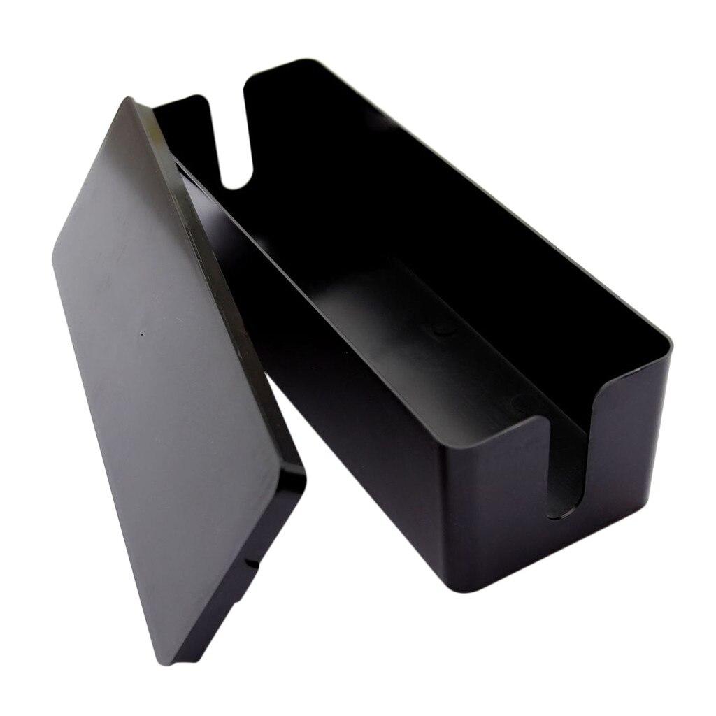 Wireless Wifi Router Box Wood-Plastic Wall Plastic Cable Storage Box Case Power Strip Wire Management Socket Tidy Organizer Plug