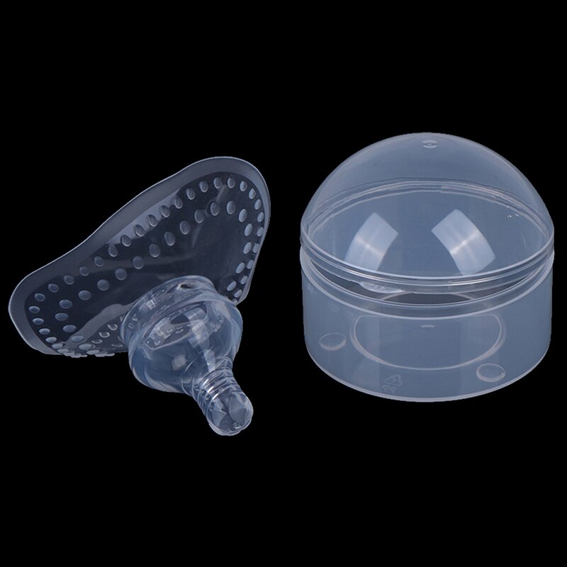 Silicone Nipple Protectors Feeding Mothers Nipple Shields Protection Cover Breastfeeding Mother Milk Silicone Nipple with Box