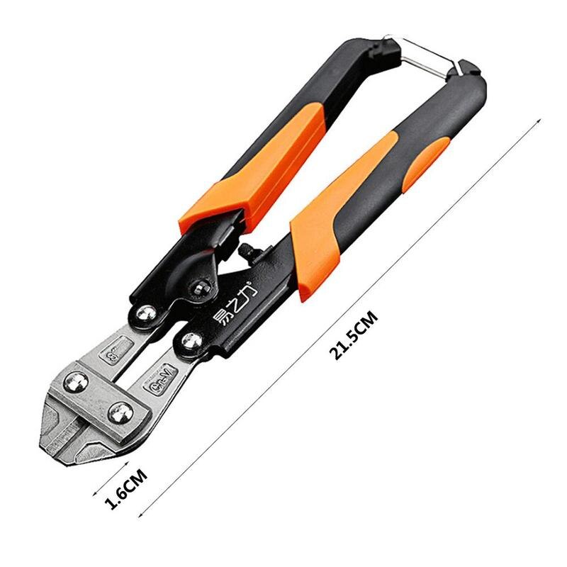 Manual 8 Inch Bolt Steel Clamp Bolt Mini Steel Scissors Wire Scissors Tool Multi-function Scissors L5V7