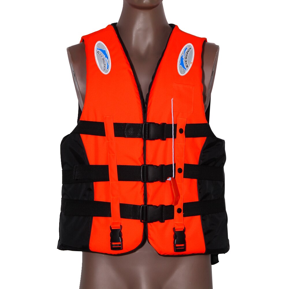 Outdoor Life Jacket Youth Kids Universal Polyester Life Jacket Swimming Boating Vest Swimming Boating Skiing Survival Suit