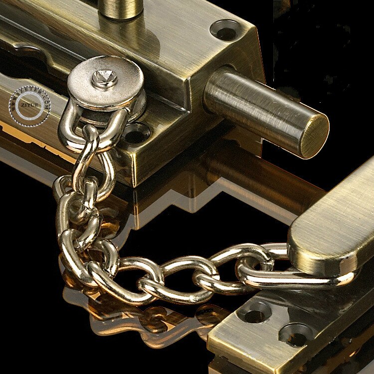 Anti - Theft Door Square Bolt Plug Door Door Plug Pin Wooden Door Bolt Deduction Security Plug