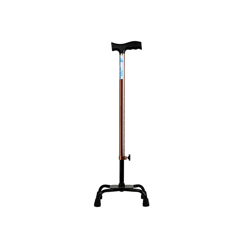 Adjustable aluminum foldable walking stick walking support walkers for adults cane: Default Title