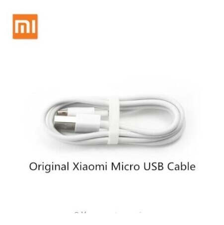 Originele Xiaomi Autolader Quick Lading QC3.0 5V/3A Dual Usb Snellader 9V/2A 12V/1.5A Voor Iphone Samsung Smartphone Tablet: Xiaomi usb cable