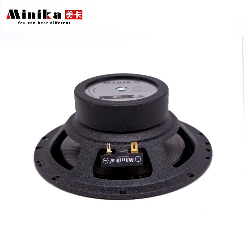 Minika 6.5inch Car Audio Speaker Component 4ohm 250W with Tweeter Cross Over 2 Way HIFI Car Speaker Set